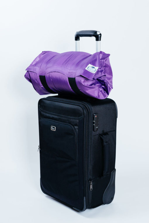 Travel Pillow Bag - Purple