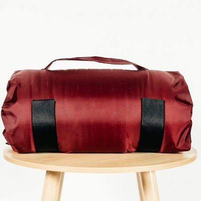 Travel Pillow Bag - Maroon
