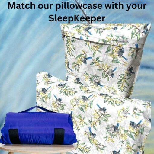 Matching the royal SleepKeeper with the wrens pillow slip
